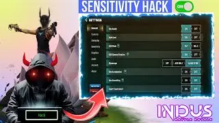 Unstoppable Aim! Best Sensitivity Settings for Indus Battle Royale ☠️#IndusGame #CGRXF @IndusGame