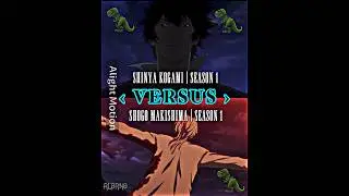 Shogo Makishima vs Shinya Kogami | intelligence comparison #anime #edit #psychopass