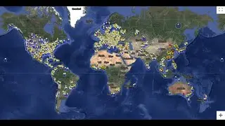 How much of the world can I cover by naming cities? Part 1