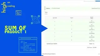 Sum Of Product 1 || working code || July long challenge || code chef solution