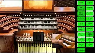 Tour of Stops - NEW III/67 Lively-Fulcher Organ, St. Olaf RC (Hauptwerk Sampleset Evensong) Paul Fey