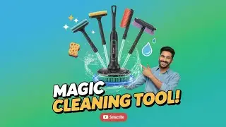 AGARO Royal Spin Scrubber 🧽 | Powerful 300RPM Electric Cleaning Brush for Home & Bathroom