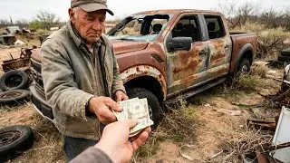 I Bought a Ford F-150 Raptor for ONLY $300! Poor Grandpa Sold Me His Abandoned Truck