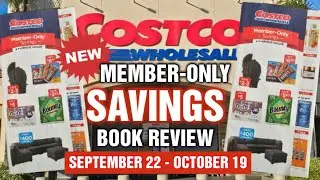 COSTCO NEW IN-WAREHOUSE SAVINGS SALE BOOK REVIEW for OCTOBER 2025! LOTS OF GREAT DEALS!🛒