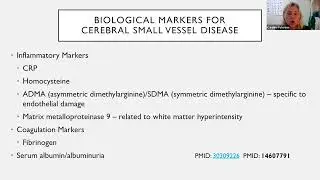 Biological Markers for Cerebral Small Vessel Disease #shorts