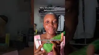 Why you should steam your face #selfcare #faceserum #skincareroutine #skinhaul#beautytips #beauty