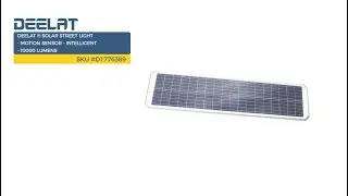 DEELAT &reg; Solar Street Light - Motion Sensor - Intelligent - 10000 Lumens SKU #D1776389