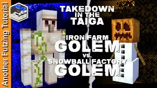Peaceful Iron Farm & Auto Snowball Factory | Minecraft 1.16.2 [Java Edition]
