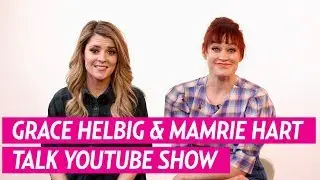 Grace Helbig  and Mamrie Hart talk Youtube Show