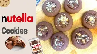 Easy Homemade Nutella Cookies Recipe  || Nutella Recipe
