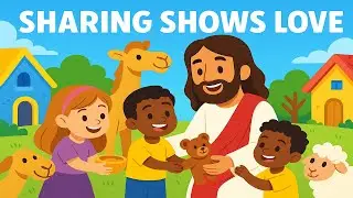Sharing Shows Love | Bible Lesson on Friendship & Kindness | JC Crew Kids