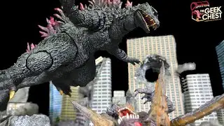 Обзор фигурки SH MonsterArts Godzilla 2000 (Godzilla x Megaguirus) от Bandai Kaiju.