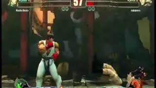 Street Fighter IV nakaroxx ryu vs cammy