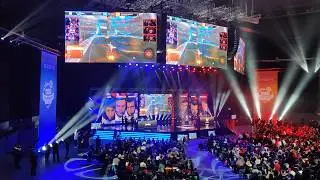 RLCS S8 - Live crowd goes crazy after epic JSTN demo goal in 4k