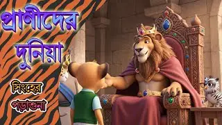 প্রাণীদের দুনিয়া |মজার ছোটগল্প | সিংহের পড়াশুনা | Animal world | Funny story | Lion's studies