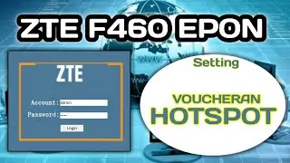 CARA ZTE F460 SETTING VOUCHERAN || BRIDGE || HOTSPOT