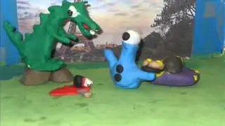 Alien Vs Dinosaur