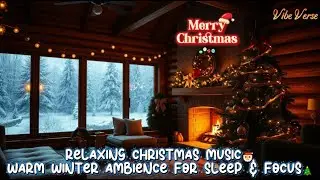 Relaxing Christmas Music 🎄 Warm Winter Ambience for Sleep & Focus #new #christmas #music #original