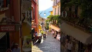 Белладжо, жемчужина озера Комо 🇮🇹 #bellagio #lakecomo #italy