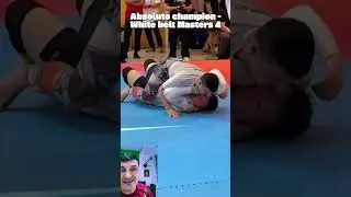 Absolute champion for Nogi - White belt Masters 4 #bjj