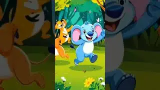 Animal song in forest cartoon -kids100