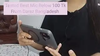 Reviewing A Vlogging Microphone At The Cheapest Price From Daraz Bangladesh #yt #review #fyp #video