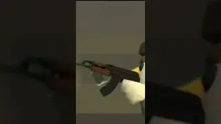 тест ак 47 #chickengun #тесторужия #аналоговыйхоррор #minecraft