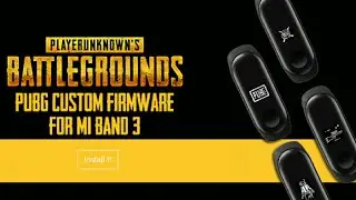 Get pubg theme on mi band 3!!!