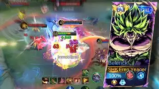 REASON WHY DON'T UNDERSTIMATE GLOBAL BELERICK IN SOLO RANKED GAME!! 💀💀