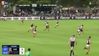 Rd 11 SANFL Snapshot - Port's Dylan Williams shrug, spins and goals