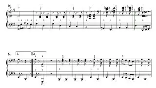 Original Rags Duet Part 2 50bpm - Score Play-along