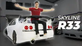 Fase 1 do meu Nissan Skyline R33 está pronta! ‹Diego Higa›