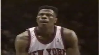 suns at NY Knicks Charles Barkley vs Patrick Ewing Martin Luther King day January 18 1993