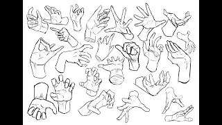drawing practice 2: hands