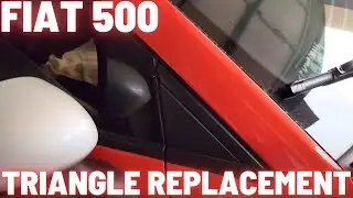 Fiat 500 and 500e - Mirror Triangle Replacement - Easy - Within Minutes