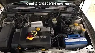 Saab 9-3 2.2Tid 115cv (1998-2002)YS3D - Faultcode P1635 - Glowplug testing and replacement