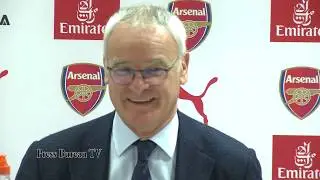 Claudio Ranieri post match press conference vs Arsenal