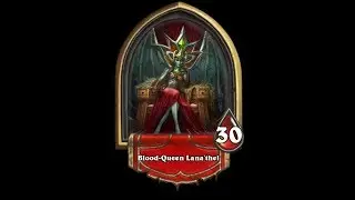 Hearthstone - Knights of the Frozen Throne - Blood-Queen Lana'thel