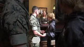 They got married #military #usmc