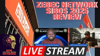 Zebec Network Updates from Sibos 2025!!! Review with Black Rue!!  $ZBCN