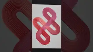 Red abstract acrylic painting on canvas #acrylicpainting #art #abstractart #abstract #painting