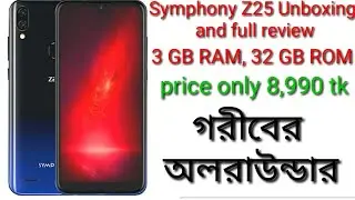 Symphony Z25 unboxing and full review!