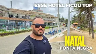 Hotéis em Ponta Negra- natal- feira de artesanato - avenida Roberto freire - restaurantes 