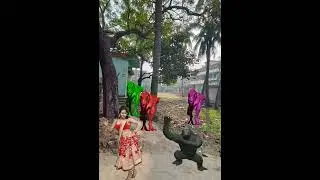 Big dinosaur chase T-Rex chasing part- 82 #shorts #dinosaur #youtube #vfx #youtubeshorts #trex #vfx