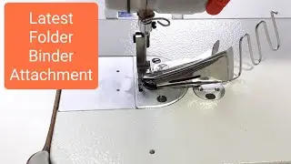 Bias Binder attachment /How to attach bias binder EMODE Malayalam Stitching