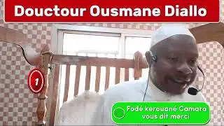Che&iuml;ck Ousmane Diallo dans sa premi&egrave;re partie intitul&eacute; la paix en islam &agrave; siguiri 