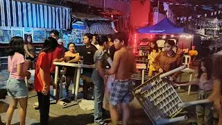 Preparing for the Live Band in Soliman