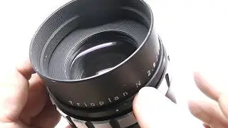 MEYER OPTIK G&Ouml;RLITZ メイヤーオプティック ゲルリッツ TRIOPLAN トリオプラン 100mm F2.8 N ゼブラ for EXA