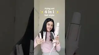 Nyoba catok rambut: 4 in 1 automatic hair styler 😍🩷 #catokan #catok #rambut