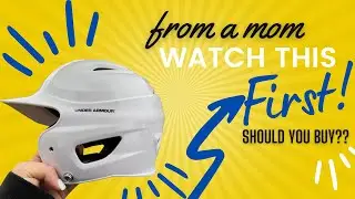 Under Armour Batting Helmet Product Review - Tball - Youth Baseball - Amazon Finds